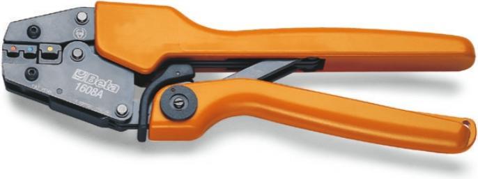 Produktbild BETA 016080005 1608A Industrie-Crimpzange für isolierte Kabelschuhe