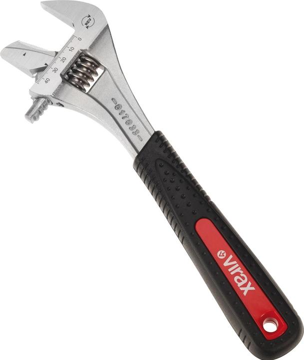 Immagine prodotto Virax Chiave a forchetta rotante da 12" con ganascia funzionale 2 in 1 per tubi e dadi