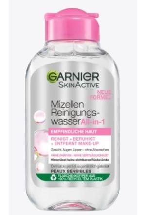 Actual product image Garnier Micellar cleansing water (Micelle water, 100 ml)