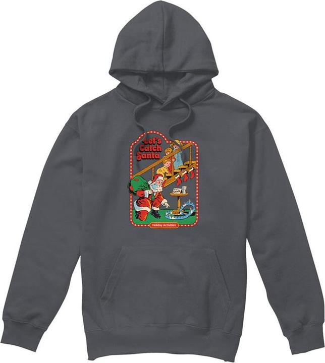 Produktbild Steven Rhodes Let's Catch Santa Kapuzenpullover (M)