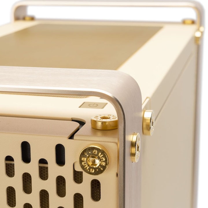 Actual product image In Win InWin DUBILI Full Tower - gold (Mini-ITX, mATX, E-ATX, ATX)