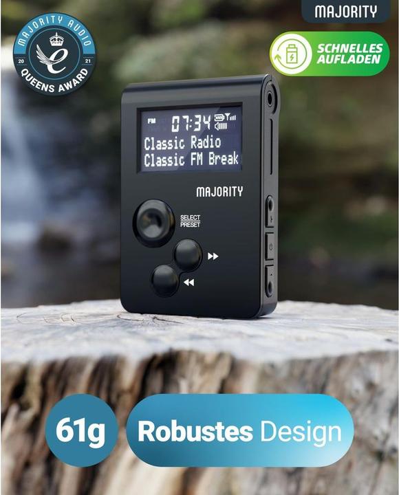 Actual product image Majority Portable digital radio (DAB+, FM, Radio Frequency (RF))