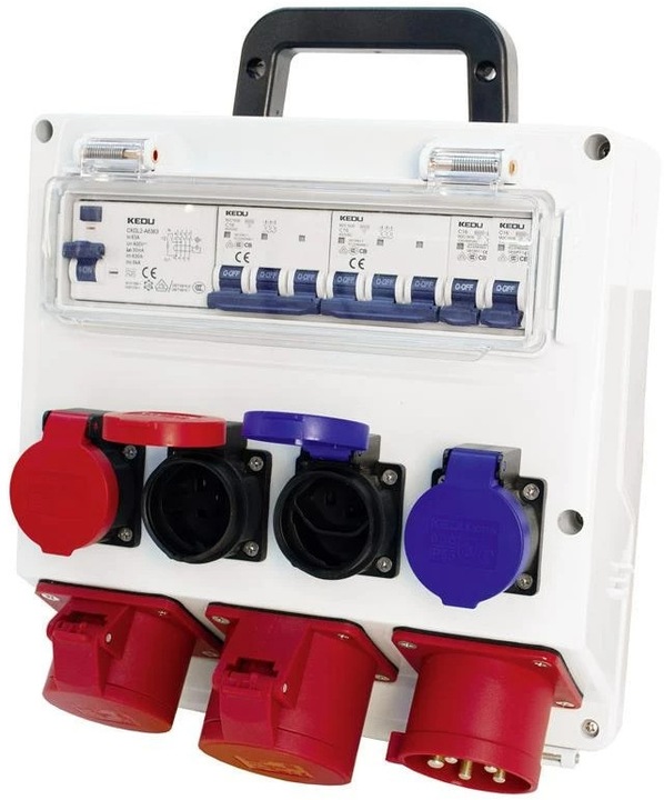 Image du produit Steffen Panneau de chantier (6 x, CEE 32/5, Type 23, Type 25, CEE 16/5)