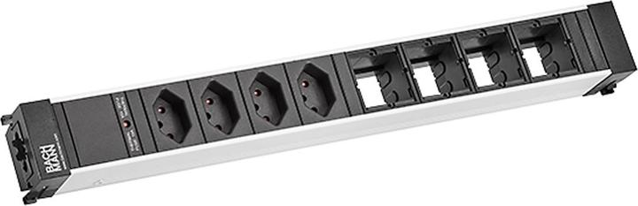 Produktbild Bachmann Steckdosenleiste CONFERENCE, 4x T13, 4x Custom-ABD leer (4x, Typ 13)