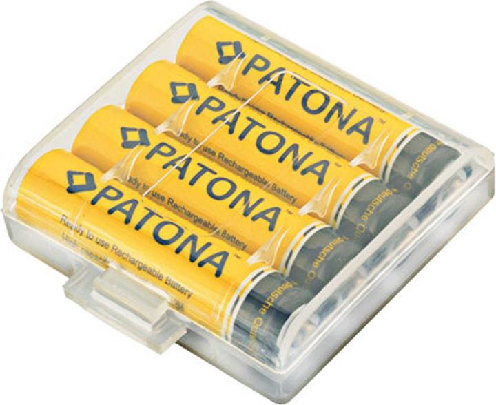 Produktbild Patona Akku 4x Micro AAA 900mAh NiMH (4 Stk., AAA, 900 mAh)
