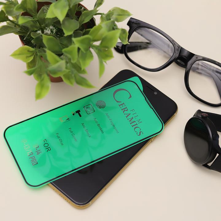 Actual product image OEM Tempered glass 9D Ceramic for Samsung Galaxy S25 Edge (Display)