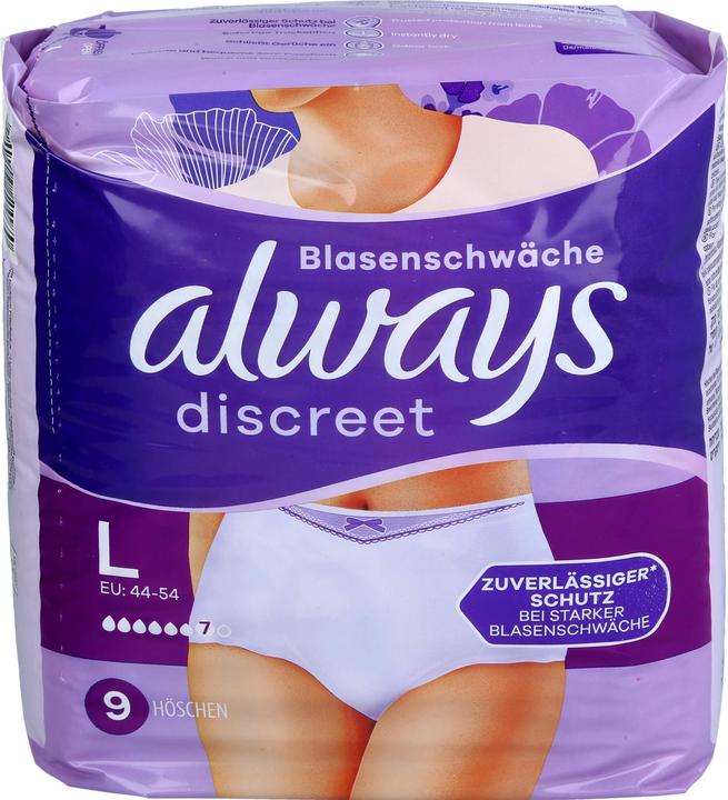 Produktbild Always Discreet (9 x, Large)