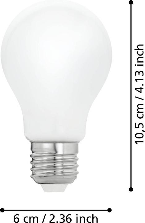 Actual product image EGLO Illuminant LED E27 (E27, 806 lm, 48x)