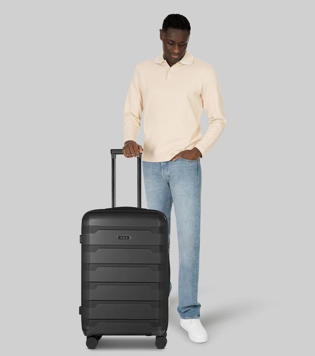 Produktbild D&N South Dakota 4 Rollen Trolley M 66 cm mit Dehnfalte (62 l)