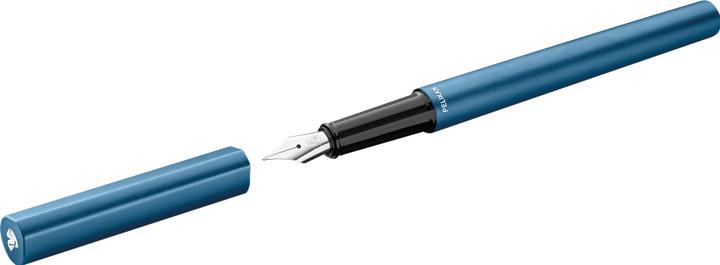 Actual product image Pelikan Ineo Element P6 fountain pen - petrol blue case (Petrol - Blue, 1 x)