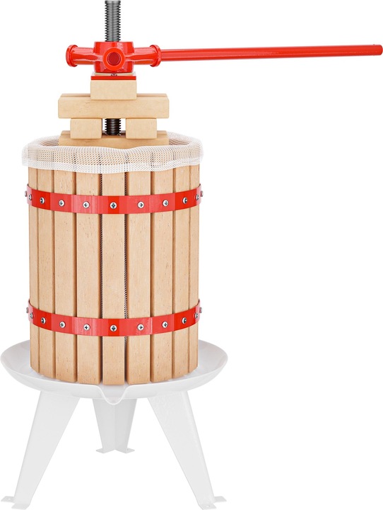 Actual product image Wiltec Quality 18L Fruit Press Apple Wine Cider incl. Pulp Bag