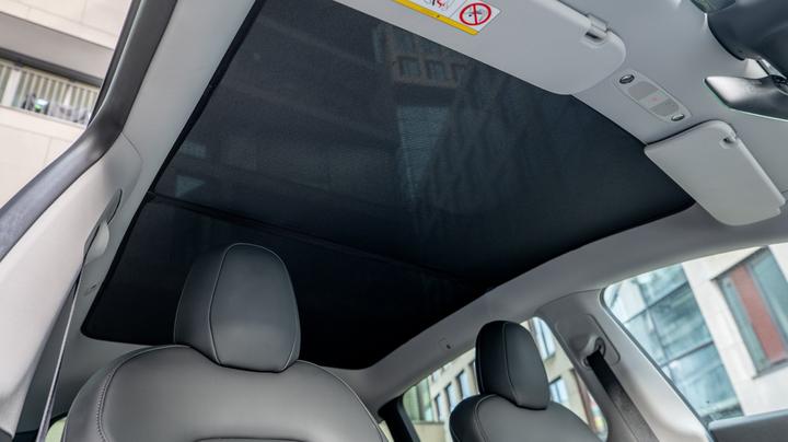 Actual product image Made4EV New sunshade/sun visor for the Tesla Model Y