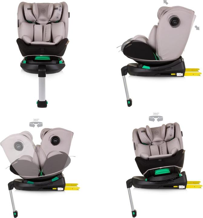 Actual product image Chipolino Siège enfant i-Size Olympus (Reboarder, ECE R129/i-Size Standard)