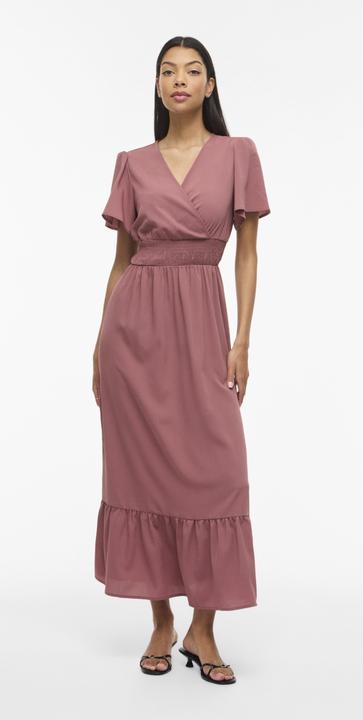 Image du produit Vila VIMATHILDE Kurzärmeliges Maxikleid (36)