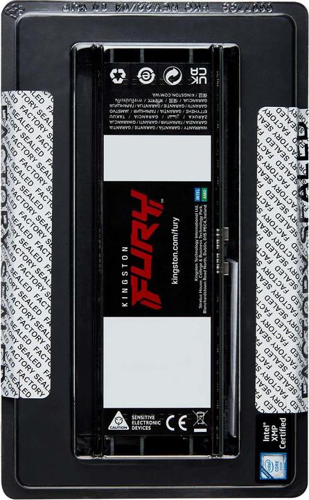 Image du produit Kingston Fury Renegade Pro (4 x 32GB, 6000 MHz, RAM DDR5, DIMM)