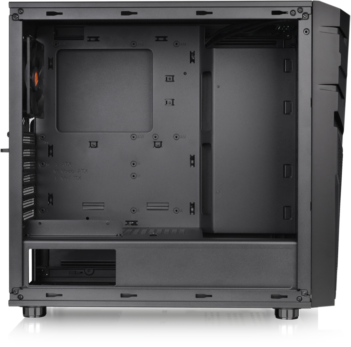 Actual product image Thermaltake Case Commander C32 TG ARGB Black (ATX, Mini-ITX, mATX)