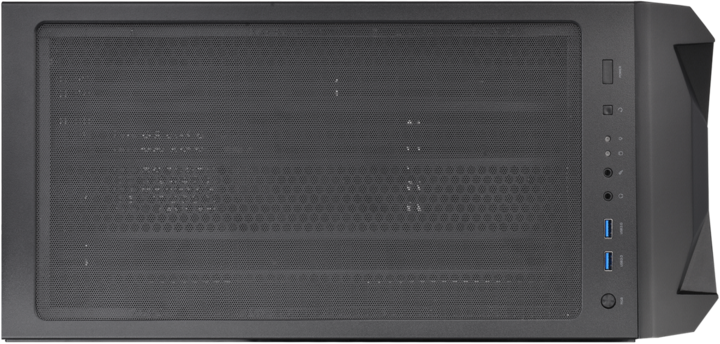 Actual product image Thermaltake Case Commander C32 TG ARGB Black (ATX, Mini-ITX, mATX)