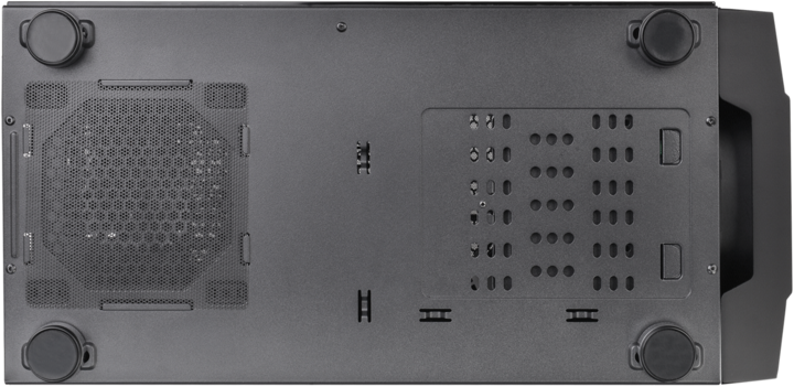 Actual product image Thermaltake Case Commander C32 TG ARGB Black (ATX, Mini-ITX, mATX)