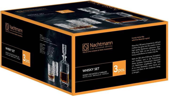Produktbild Nachtmann Bossa Nova Whisky 3er Set (3.30 dl, 3 x, Whiskygläser)