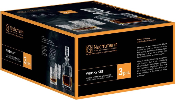 Actual product image Nachtmann Bossa Nova Whisky Set of 3 (3.30 dl, 3 x, Whisky glass)