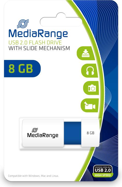 Immagine prodotto MediaRange Chiave di memoria USB (8 GB, USB-A)