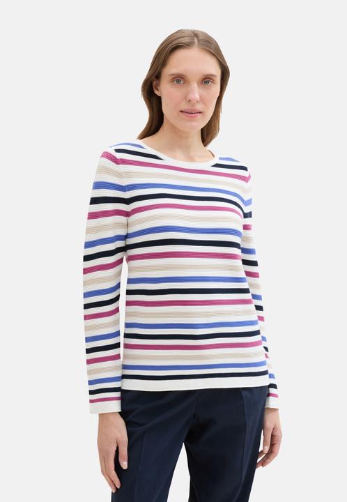 Produktbild Tom Tailor Pullover Strickpullover R-Neck (S)