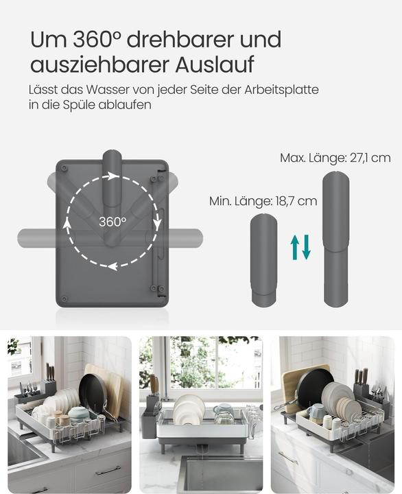 Produktbild Songmics Abtropfgestell