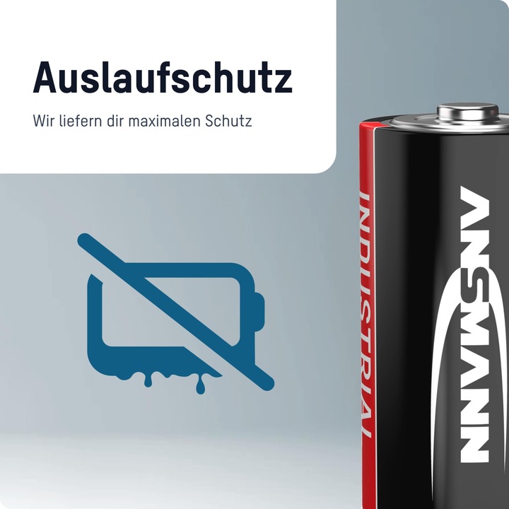 Produktbild Ansmann Industrial Baby Alkali-Mangan (10 Stk., C, 7200 mAh)