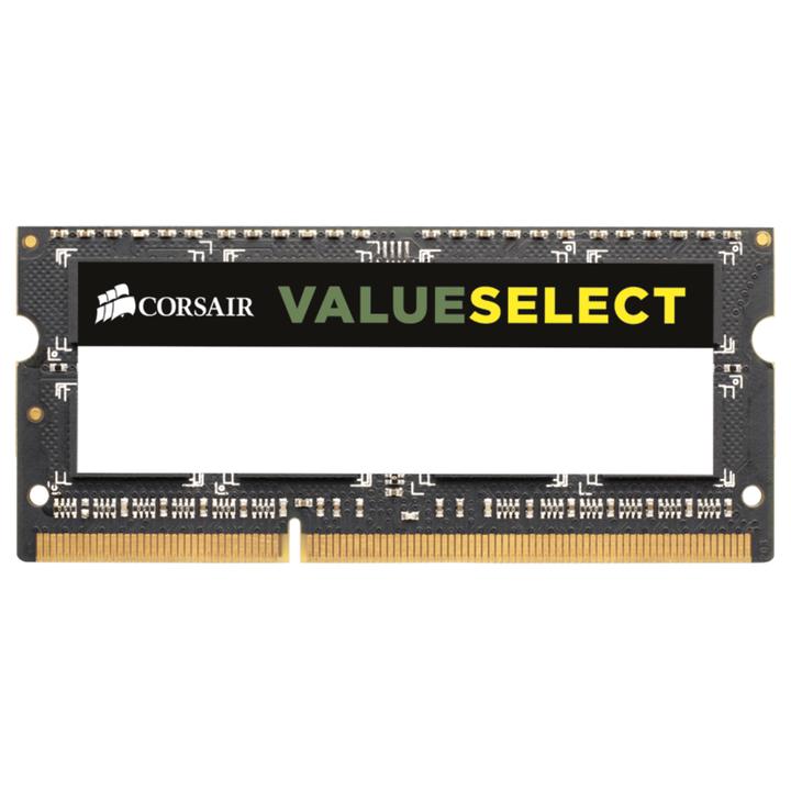 Actual product image Corsair ValueSelect (1 x 8GB, 1600 MHz, DDR3-RAM, SO-DIMM)