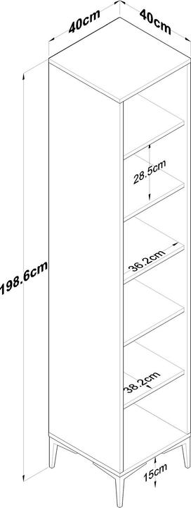 Image du produit Skye Decor JE114 (40 x 40 x 198.50 cm)