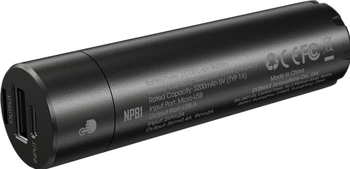 Actual product image Nitecore Powerbank NPB1 - 5000mAh, wasserdicht (5000 mAh, 18 W, 18.50 Wh)