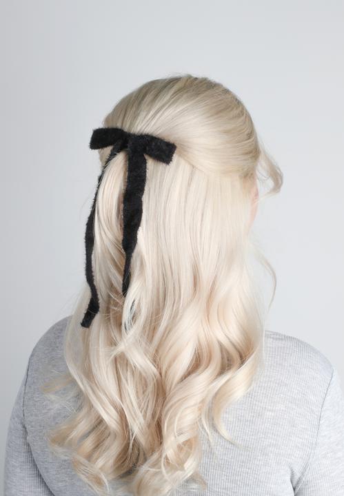 Image du produit Trisa Fashion Barrette avec noeud Schwaz, Gris 2 pcs.