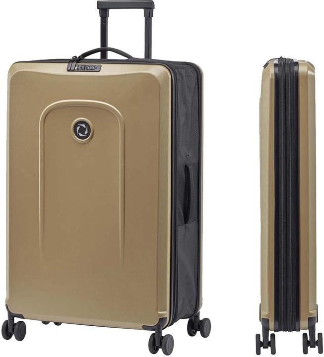 Senz foldaway Check in Trolley 76 cm Champagner Brown (76 l)