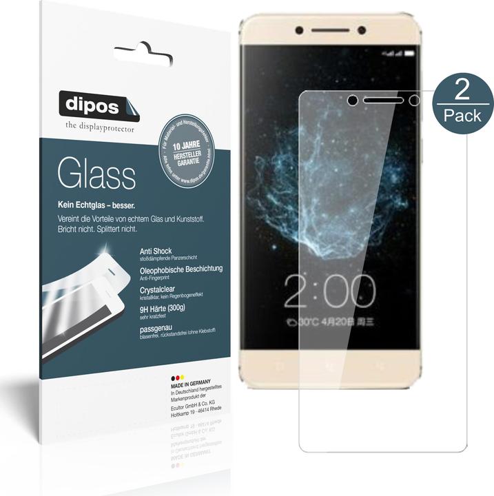 Produktbild Dipos Displayschutz Anti-Shock (2 Stück, LeEco Le Pro 3 Elite)