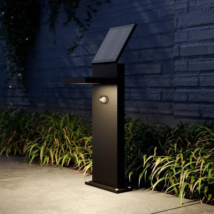 Immagine prodotto Lucande Silvan Luce da giardino a LED H60 con sensore Grafite (200 lm, IP54)