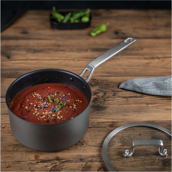 Produktbild Kuhn Rikon NEW LIFE Pro Recycling Stielkasserolle 2.0 L · Ø 18 cm (18 cm, Stielkasserolle, Aluminium, Edelstahl)