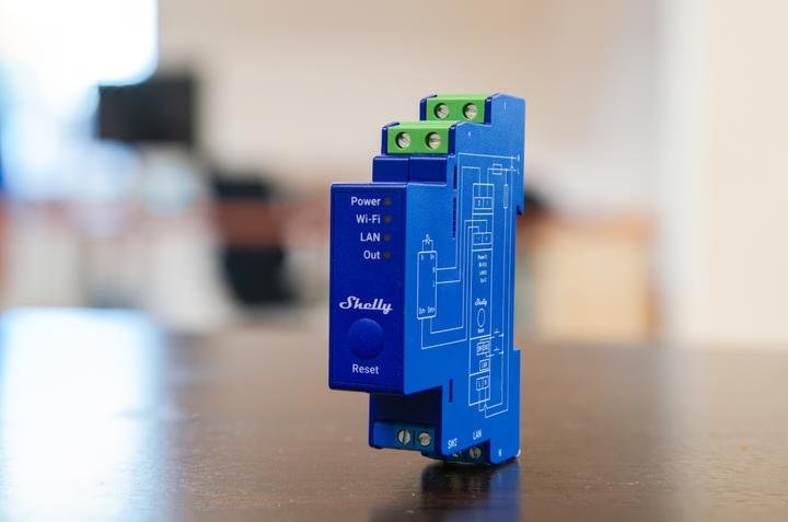 Produktbild Shelly Pro Dimmer 0/1 - 10V PM (Dimmaktor)