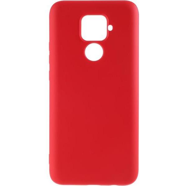 MU Classic Softcase Silicone Series (Huawei Mate 30 Lite), Smartphone Hülle, Rot