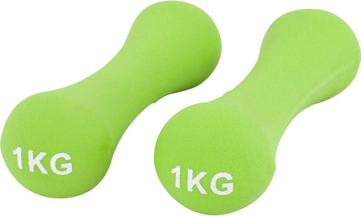 Actual product image Gorilla Sports Dumbbell set with stand (2 x 1 kg, 2 x 2 kg, 2 x 3 kg)
