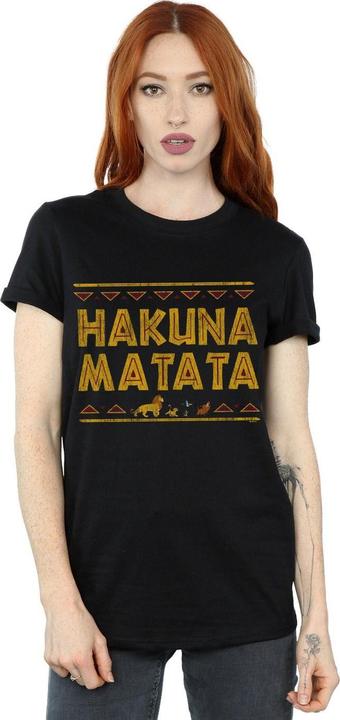 Immagine prodotto Disney The Lion King Hakuna Matata Maglietta Ampia Donna (4XL)
