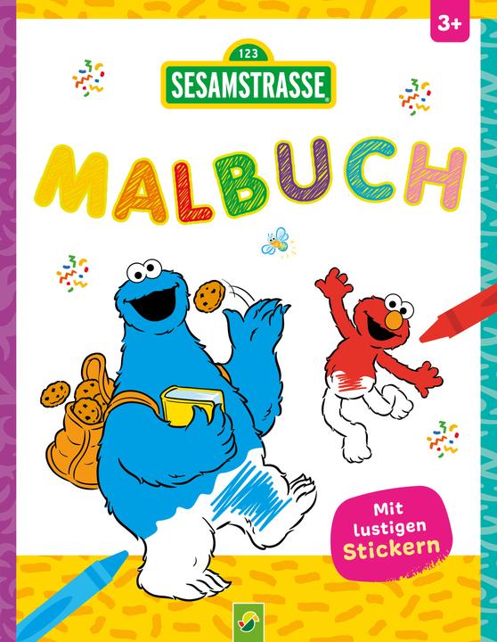 Produktbild Malbuch Sesamstrasse