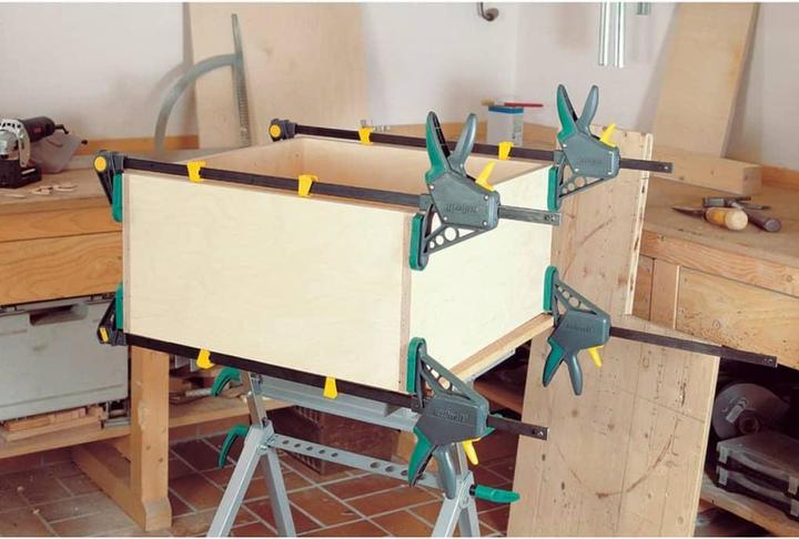 Produktbild wolfcraft 1 EHZ - Einhandzwinge PRO 100/450mm (450 mm)