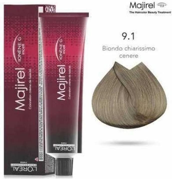 Image du produit L'Oréal Paris MAJIREL ionène g coloración crema #9,1 50 ml (#9,1)