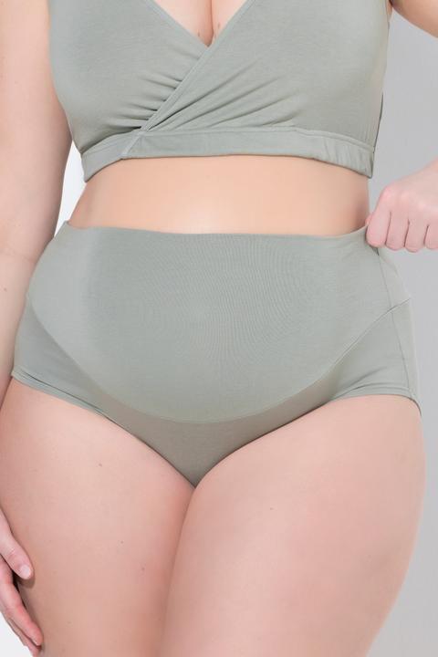 Actual product image Ulla Popken Bellieva Wide Waistband Panty (50, 52)