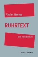 Produktbild Ruhrtext (Deutsch, Florian Neuner, 2010)