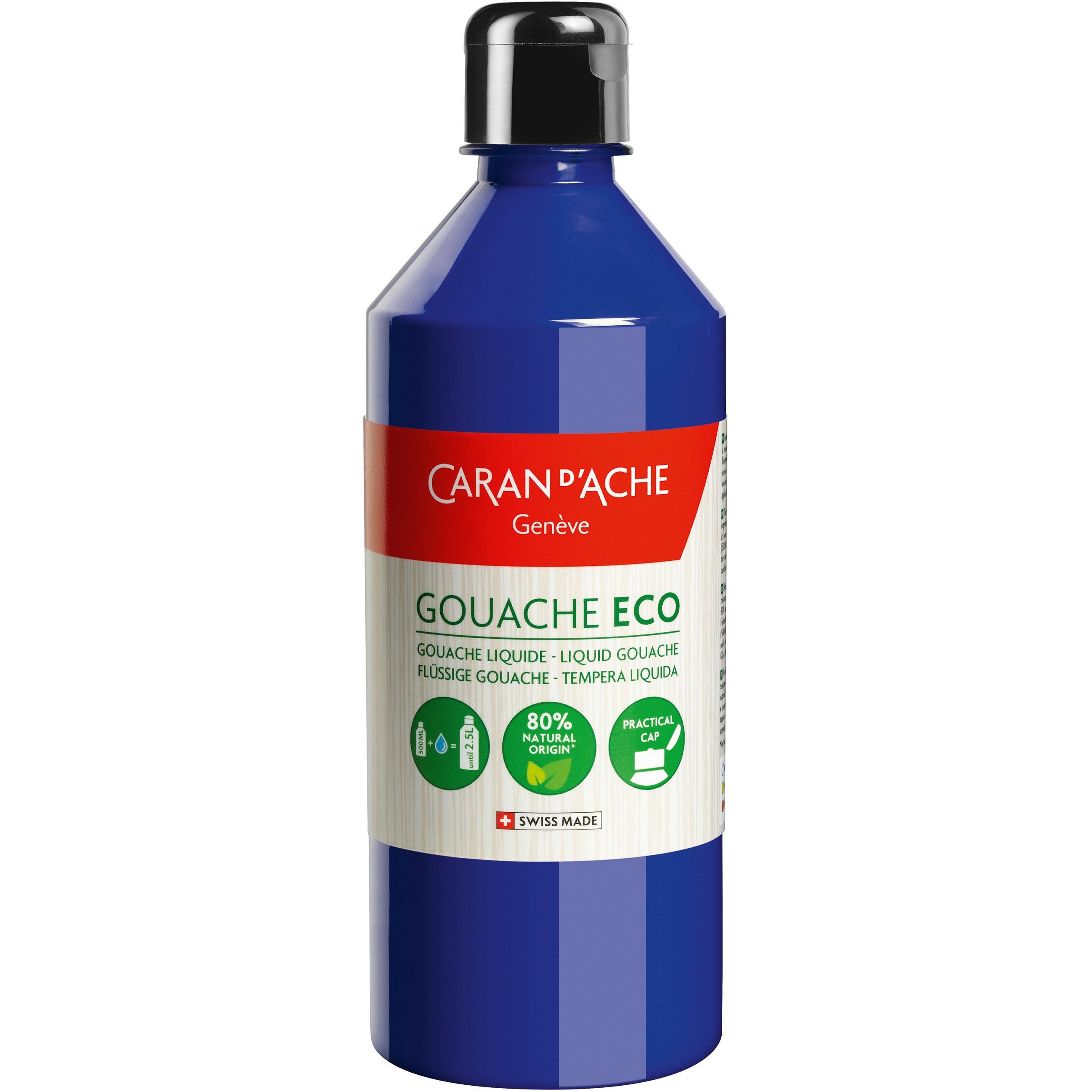 Thumbnail - Caran d'Ache, Künstlerfarbe + Bastelfarbe, Deckfarbe Gouache Eco (Ultramarin, 500 ml)