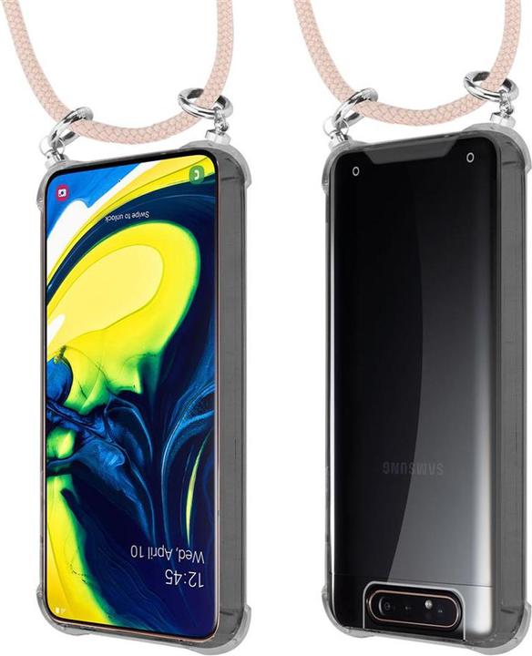 Produktbild Cadorabo TPU Handy Kette SILBER Cover