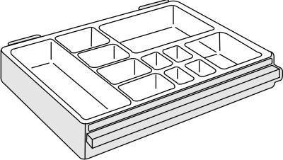 Productafbeelding Raaco Stalen magazijn 250/6-3 (35.70 cm, 25.50 cm)
