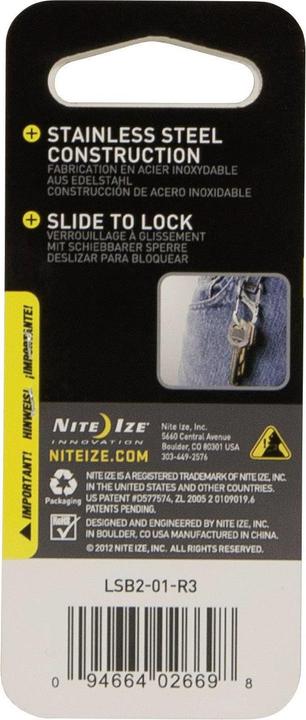 Actual product image Nite Ize Carabiner SideLock