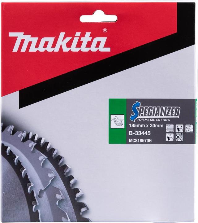 Produktbild Makita SPECIALIZED Sägeb.185x30x70Z